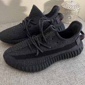Yeezy Boost adidas Black 7.5 Shoes. Brand New.